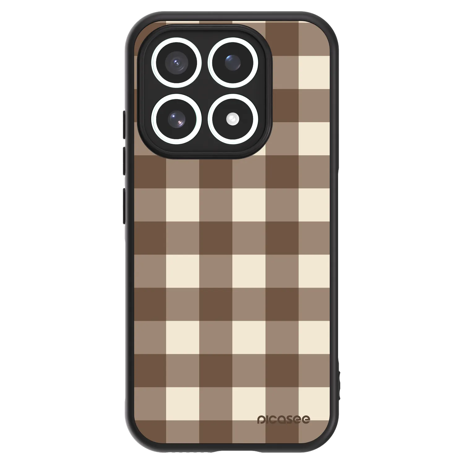 Picasee ULTIMATE CASE pro Xiaomi 17 - Brown grid
