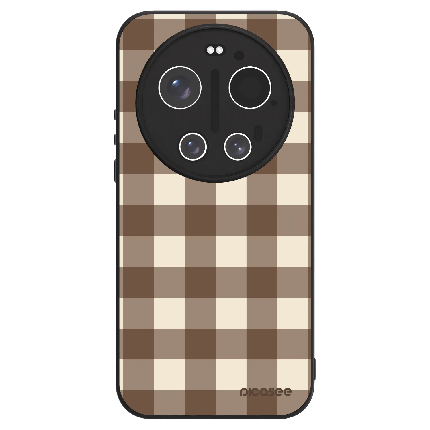 Picasee ULTIMATE CASE PowerShare pro Xiaomi 17 Ultra - Brown grid