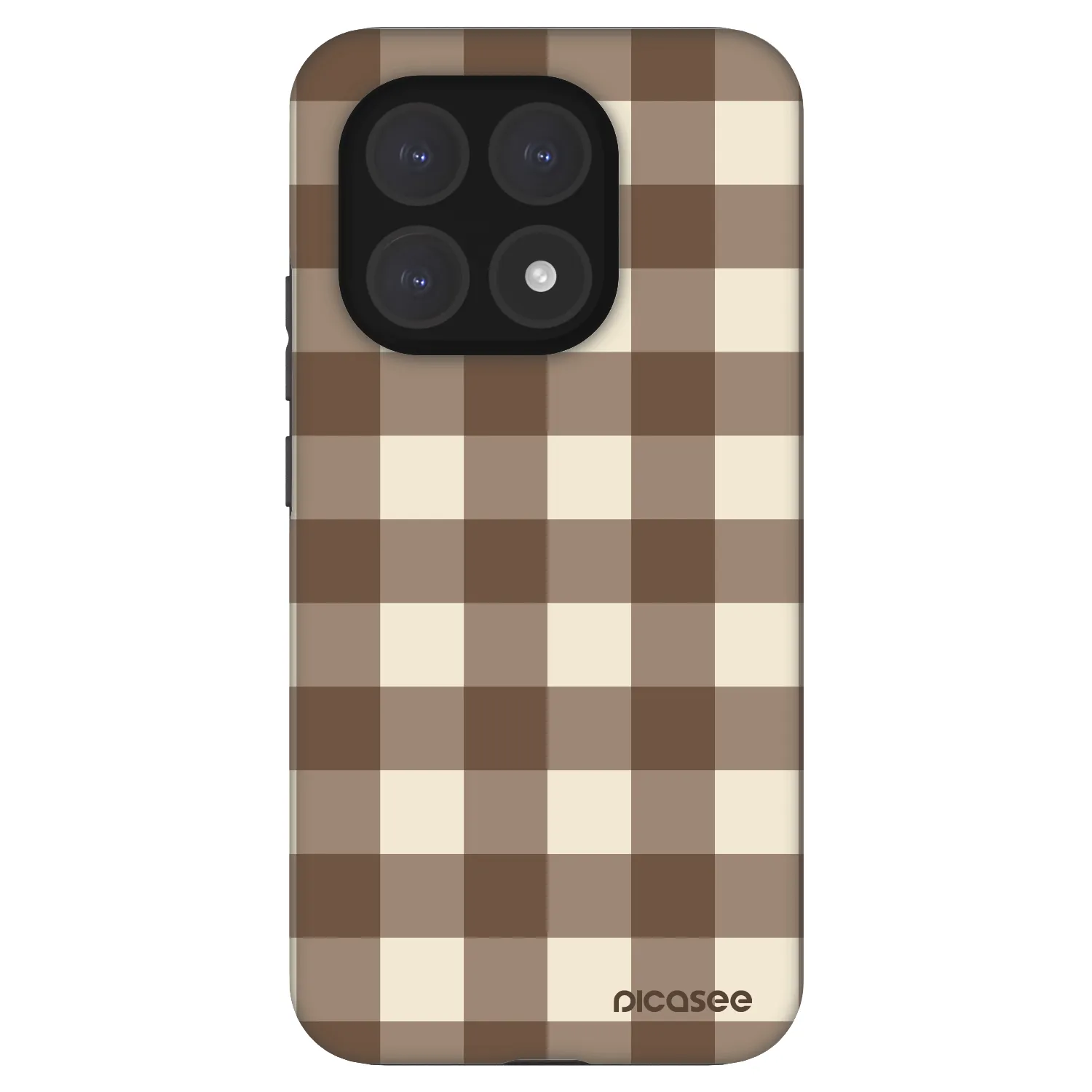 Picasee Fashion Case pre Xiaomi 15T - Brown grid