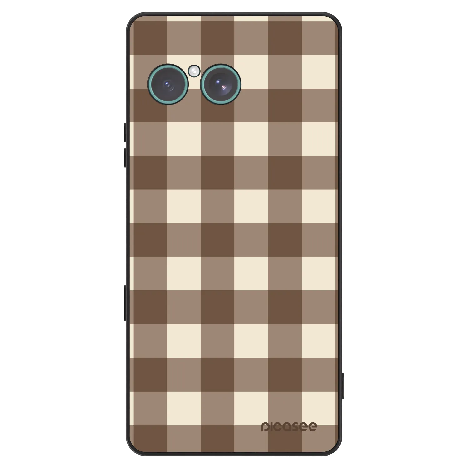 Picasee ULTIMATE CASE pro Sony Xperia 10 VII - Brown grid