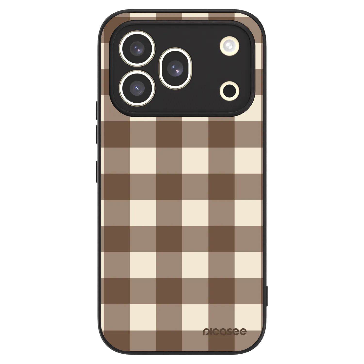 Picasee ULTIMATE CASE pro Honor 600 Pro - Brown grid