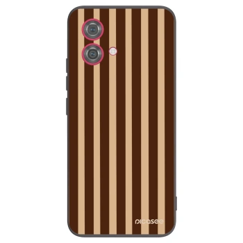 Obal pre Motorola Moto G84 5G - Brown lines