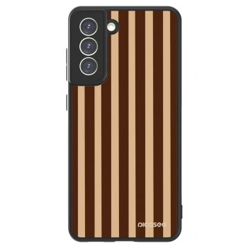 Picasee ULTIMATE CASE PowerShare pro Samsung Galaxy S21 FE 5G - Brown lines