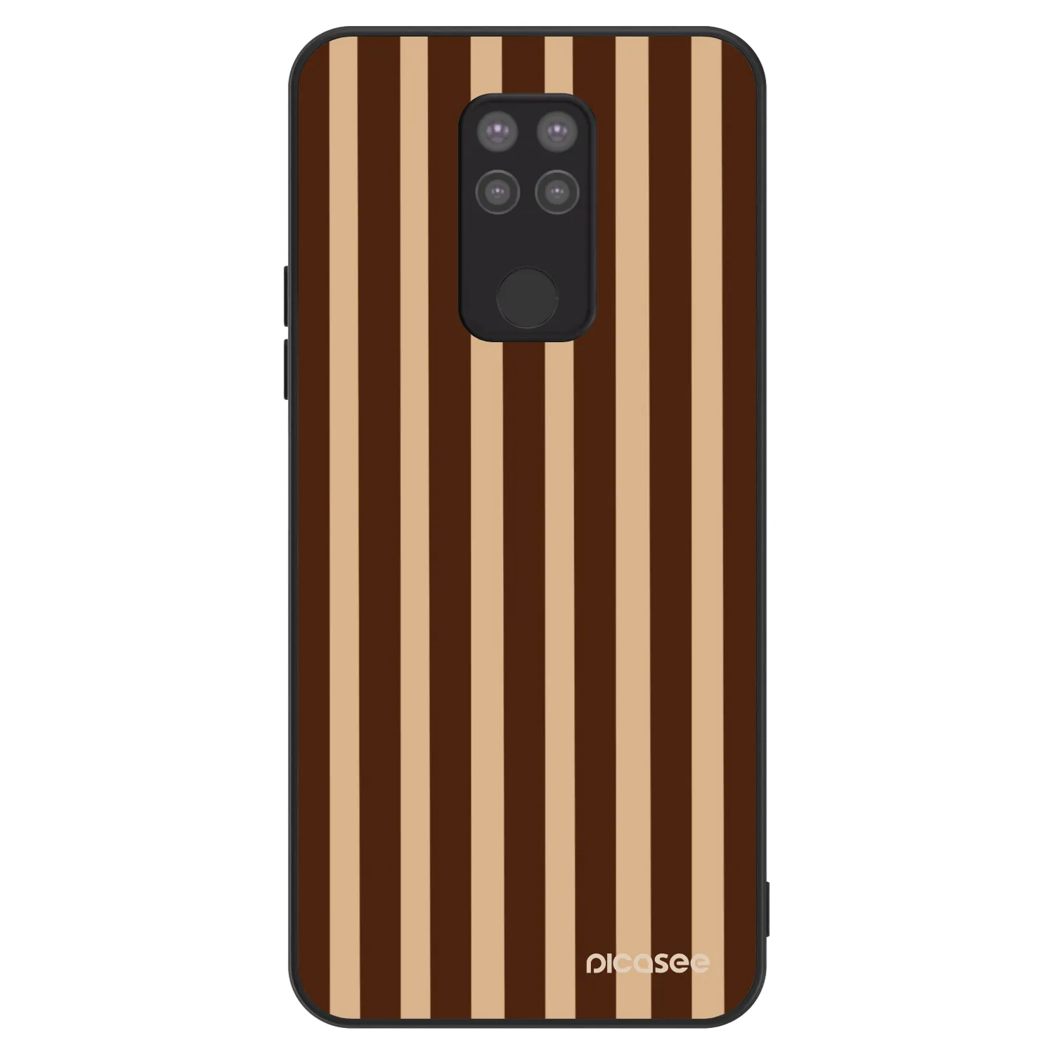Picasee ULTIMATE CASE pro Xiaomi Redmi Note 9 - Brown lines
