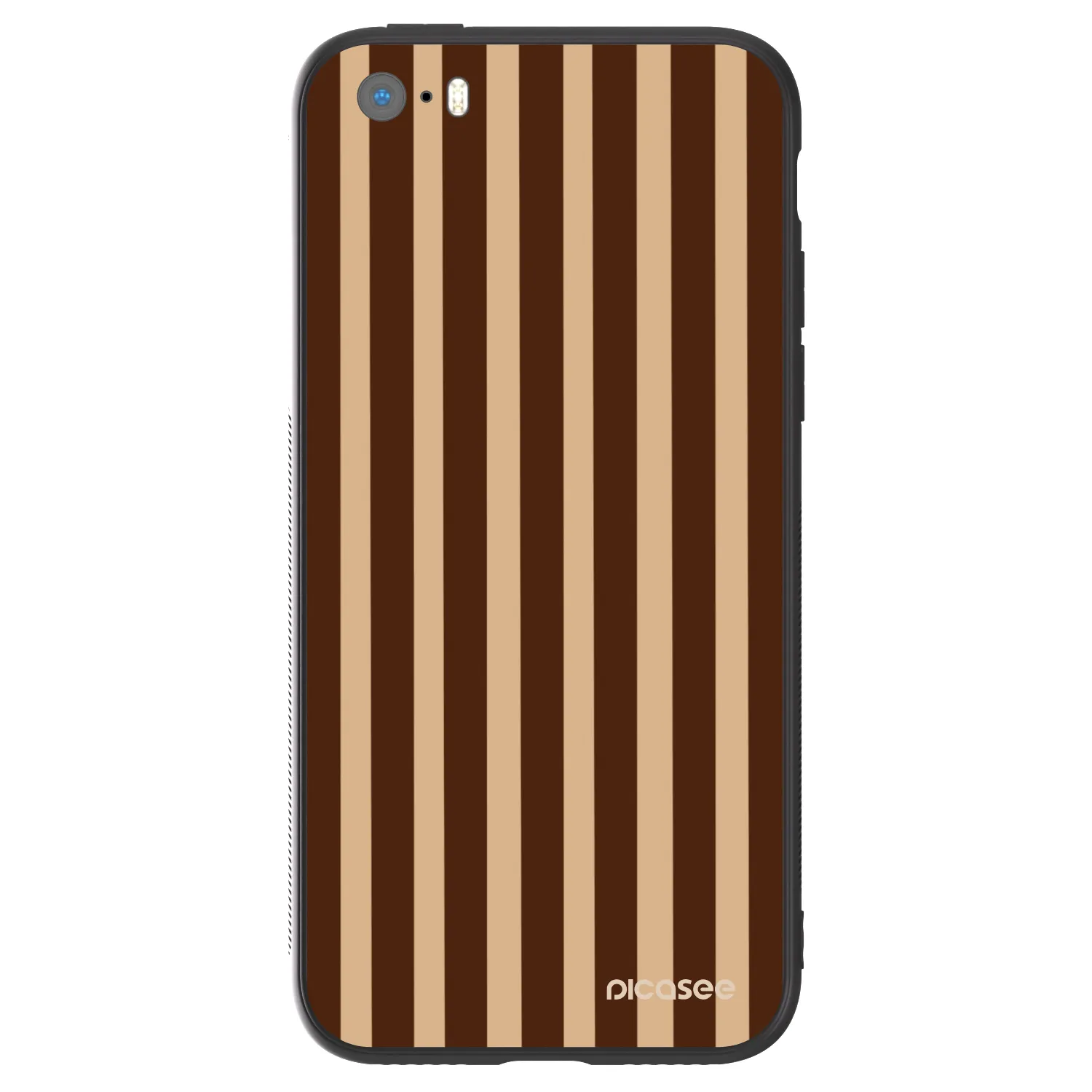 Picasee ULTIMATE CASE pro Apple iPhone 5/5S/SE - Brown lines
