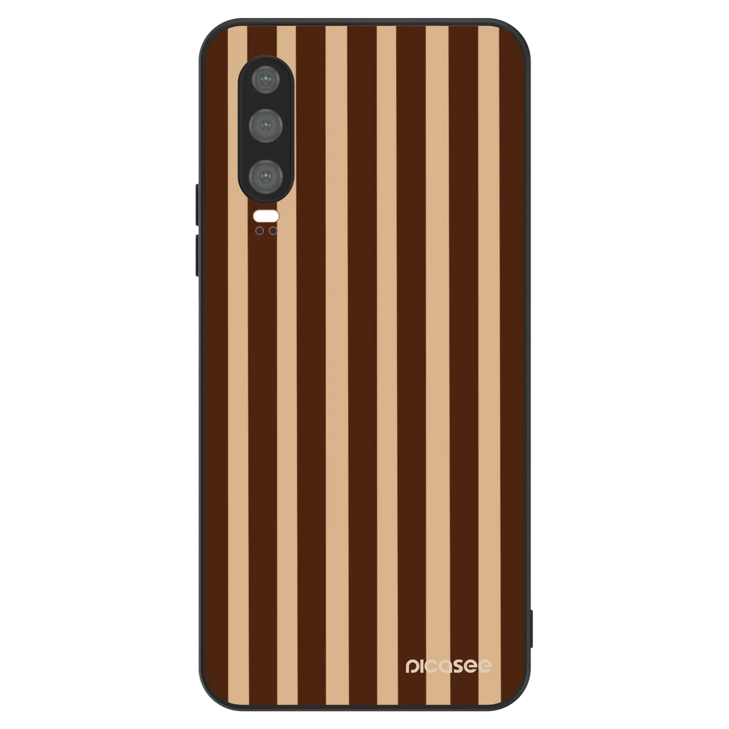 Picasee ULTIMATE CASE pro Huawei P30 - Brown lines