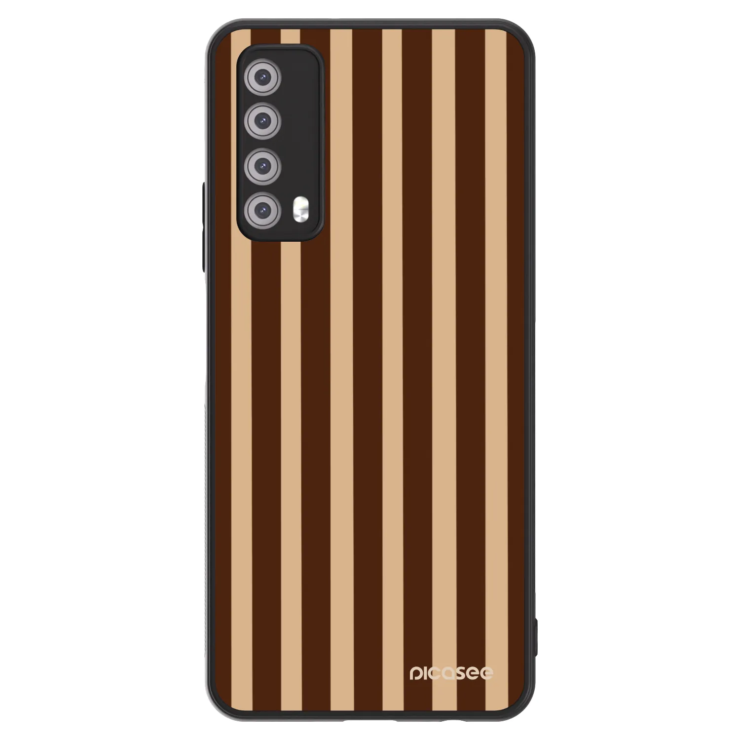 Picasee ULTIMATE CASE pro Huawei P Smart 2021 - Brown lines