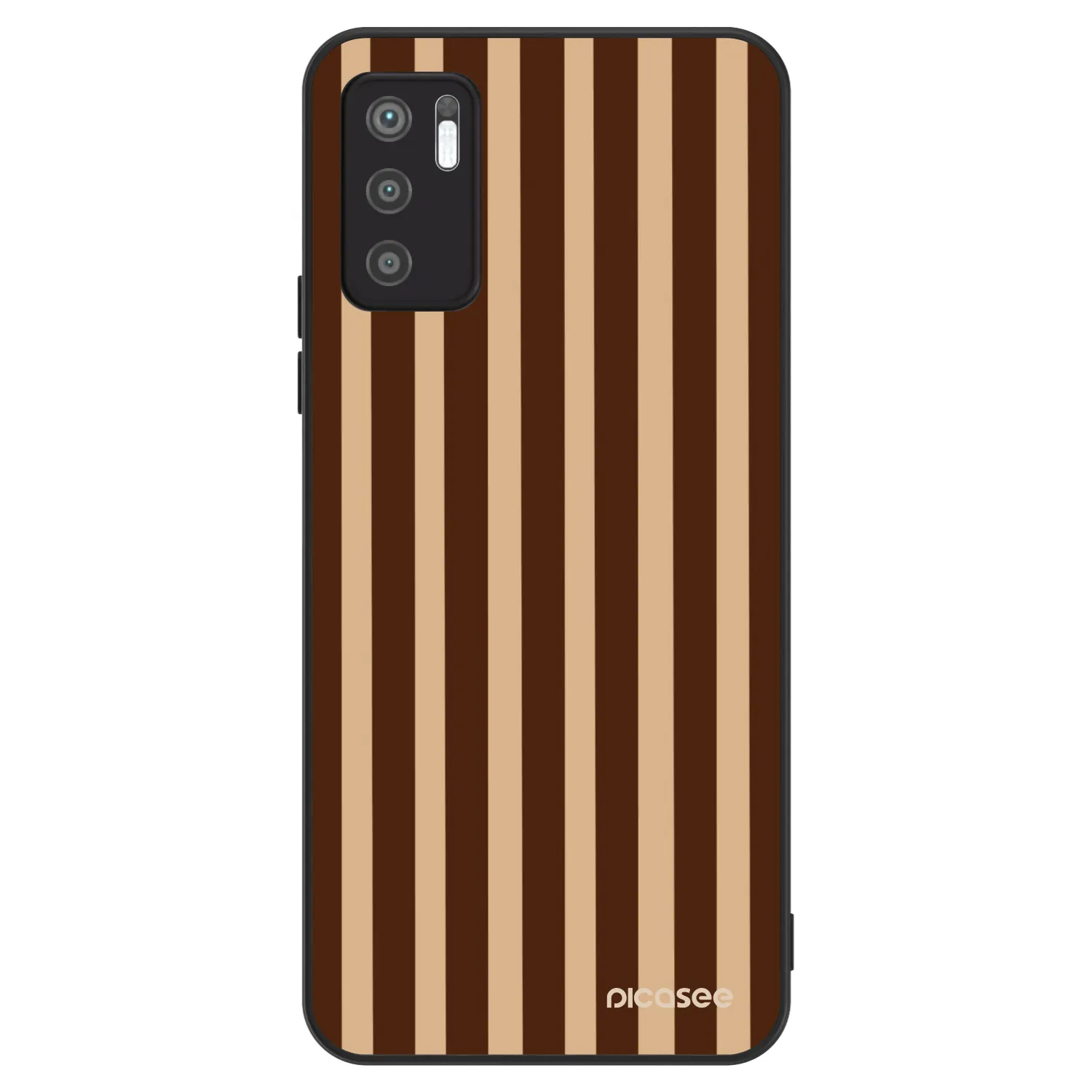 Picasee ULTIMATE CASE pro Xiaomi Redmi Note 10 5G - Brown lines