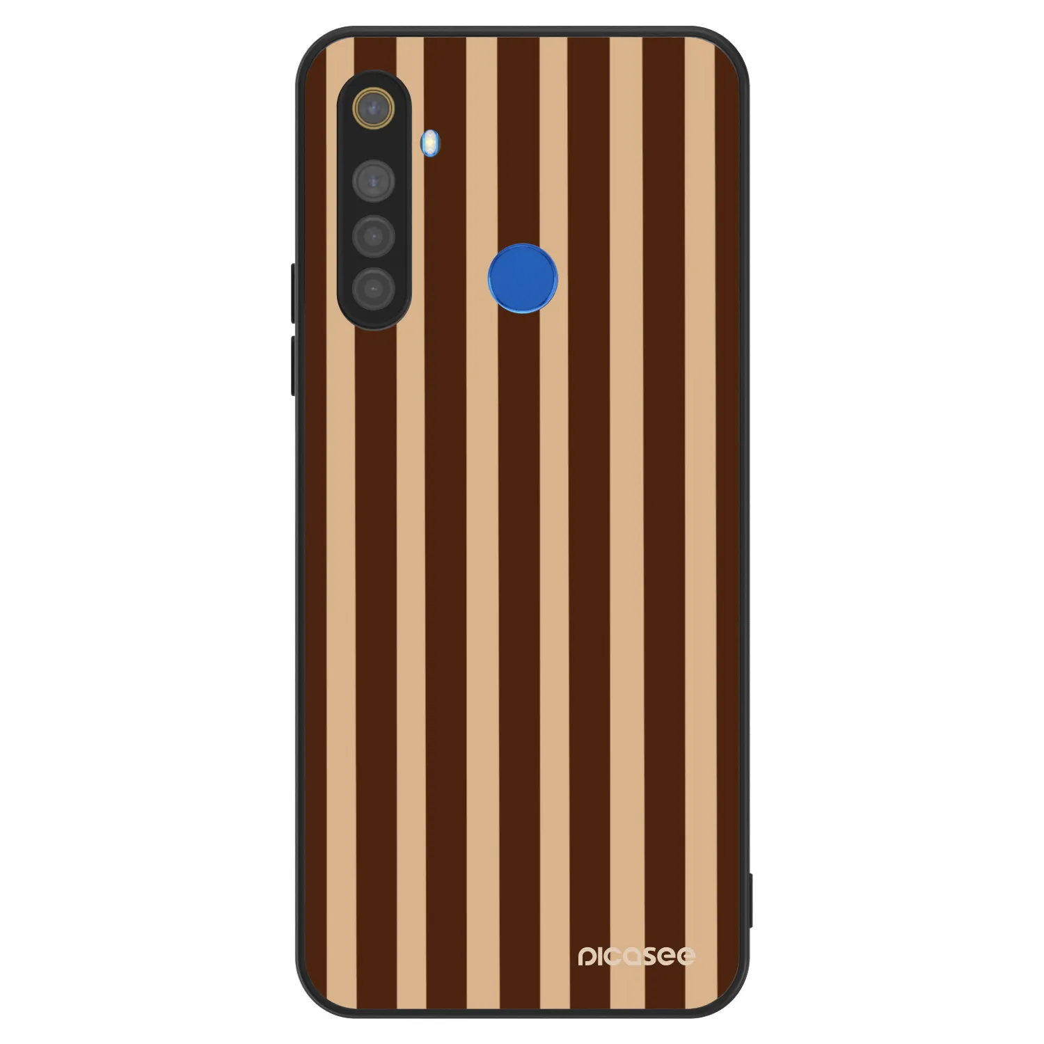 Picasee ULTIMATE CASE pro Realme 5 - Brown lines