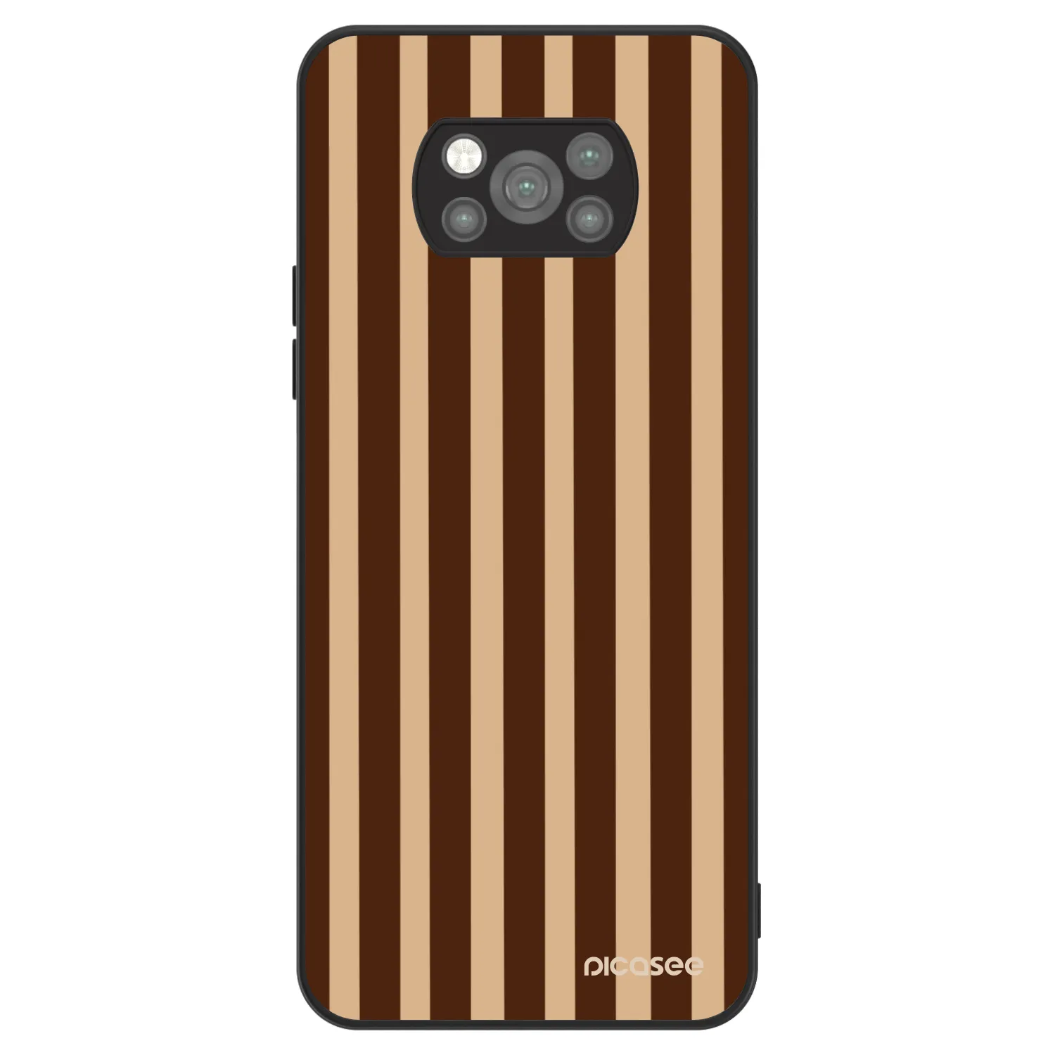 Picasee ULTIMATE CASE pro Xiaomi Poco X3 Pro - Brown lines