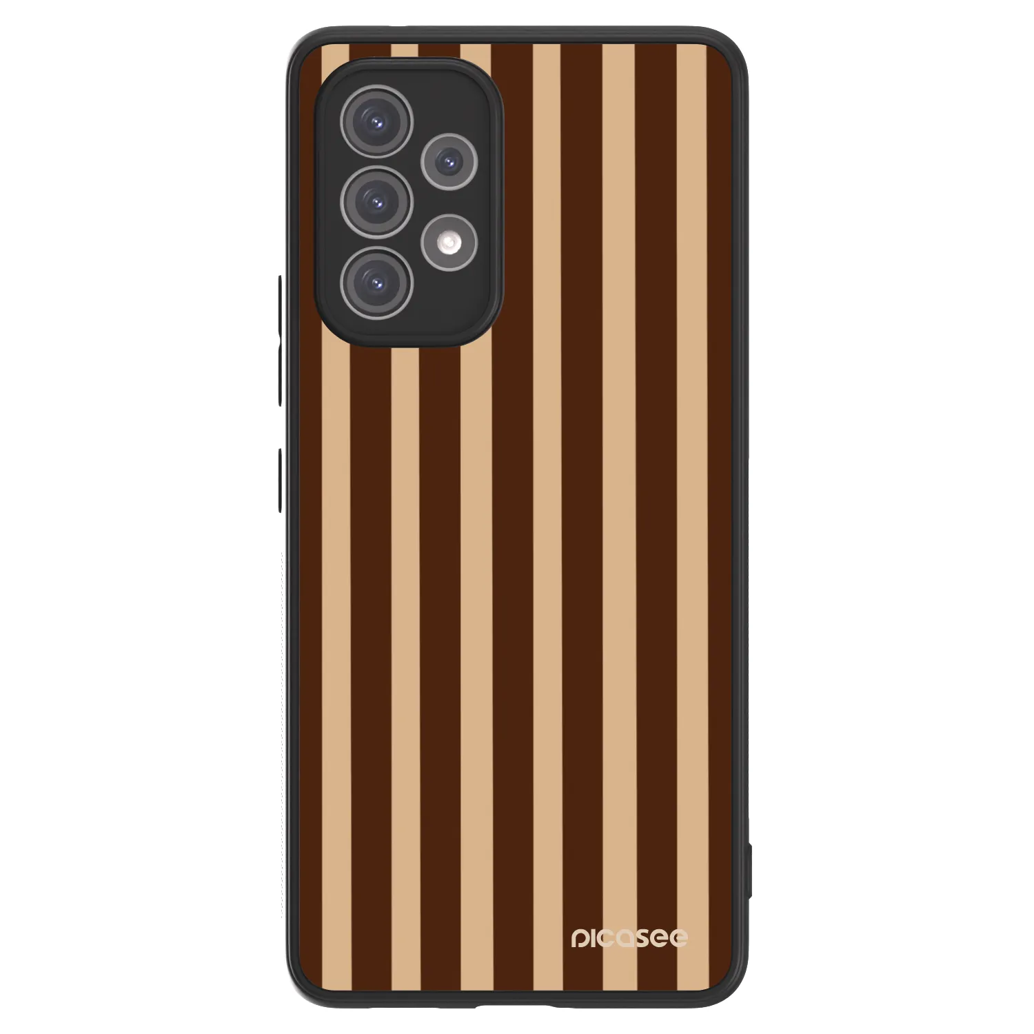 Picasee ULTIMATE CASE pro Samsung Galaxy A52s 5G A528B - Brown lines