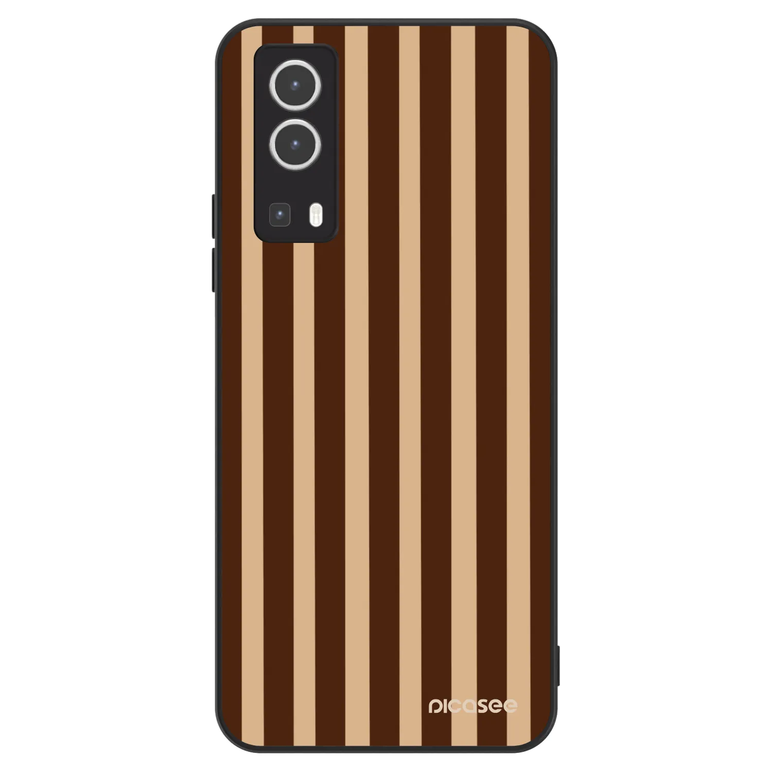 Picasee ULTIMATE CASE pro Vivo Y72 5G - Brown lines