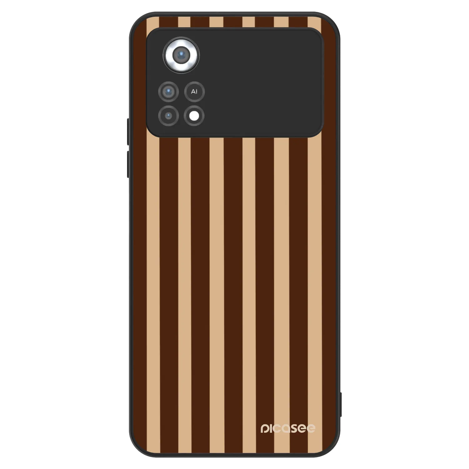 Picasee ULTIMATE CASE pro Xiaomi Poco X4 Pro 5G - Brown lines