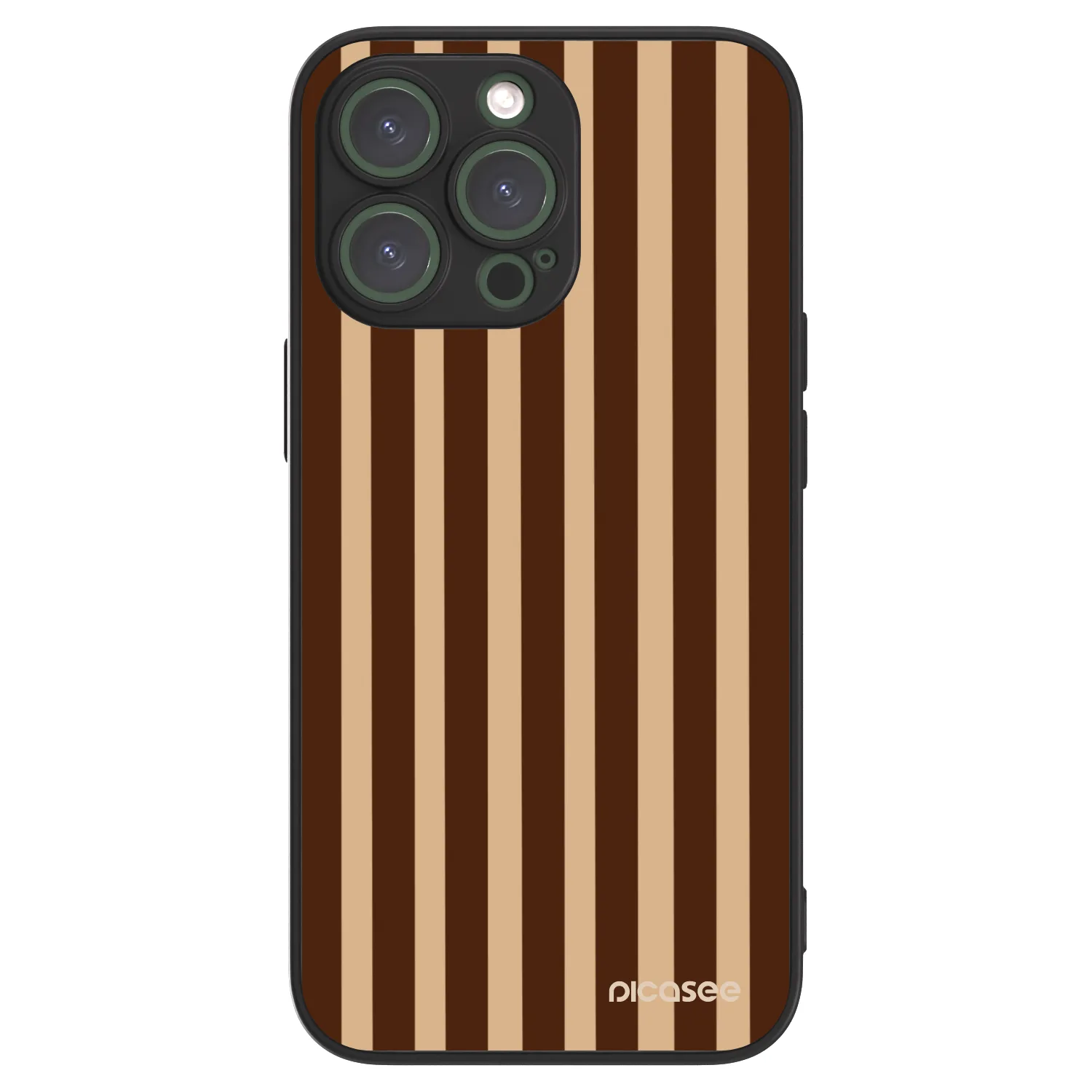Picasee ULTIMATE CASE MagSafe pro Apple iPhone 13 Pro - Brown lines