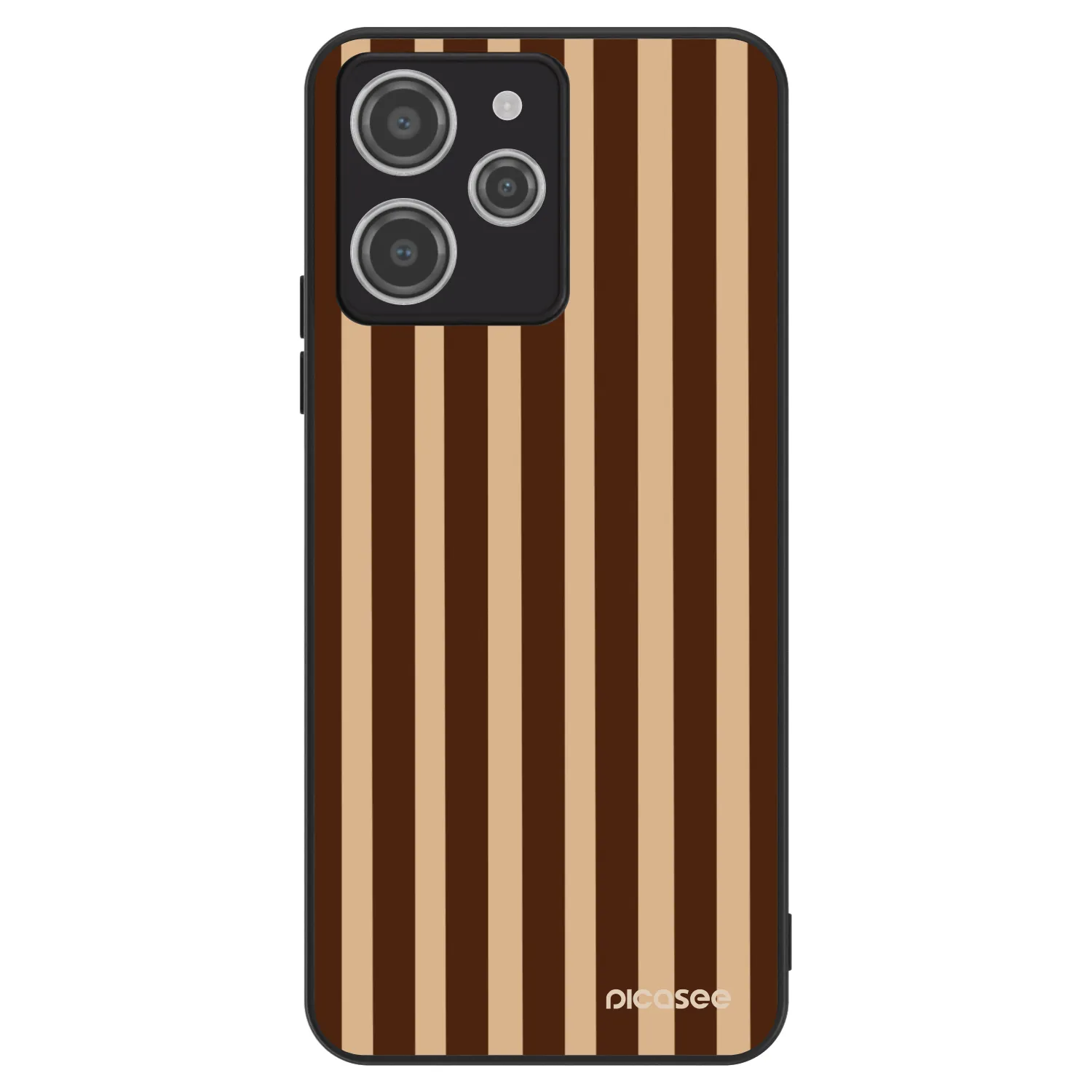 Picasee ULTIMATE CASE pro Xiaomi Redmi 12 4G - Brown lines