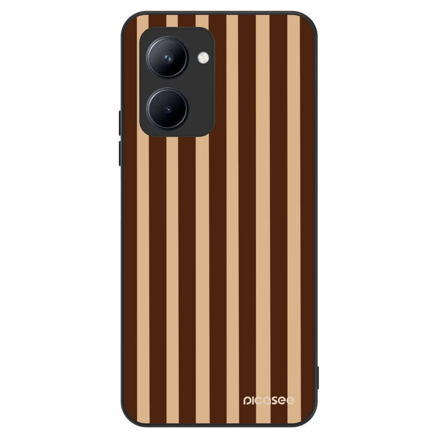 Picasee ULTIMATE CASE pro Realme C33 (2023) - Brown lines