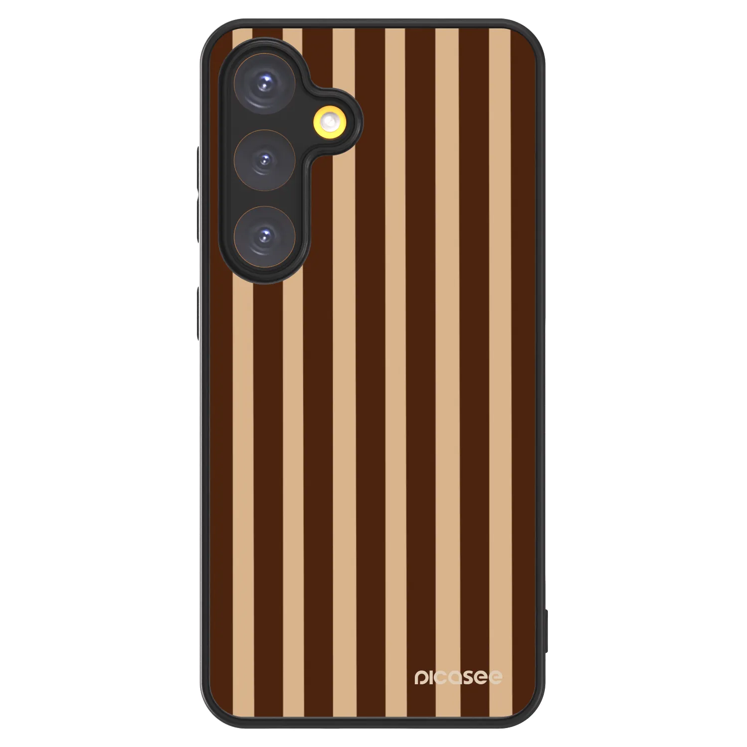Picasee ULTIMATE CASE PowerShare pro Samsung Galaxy S24 S921B 5G - Brown lines