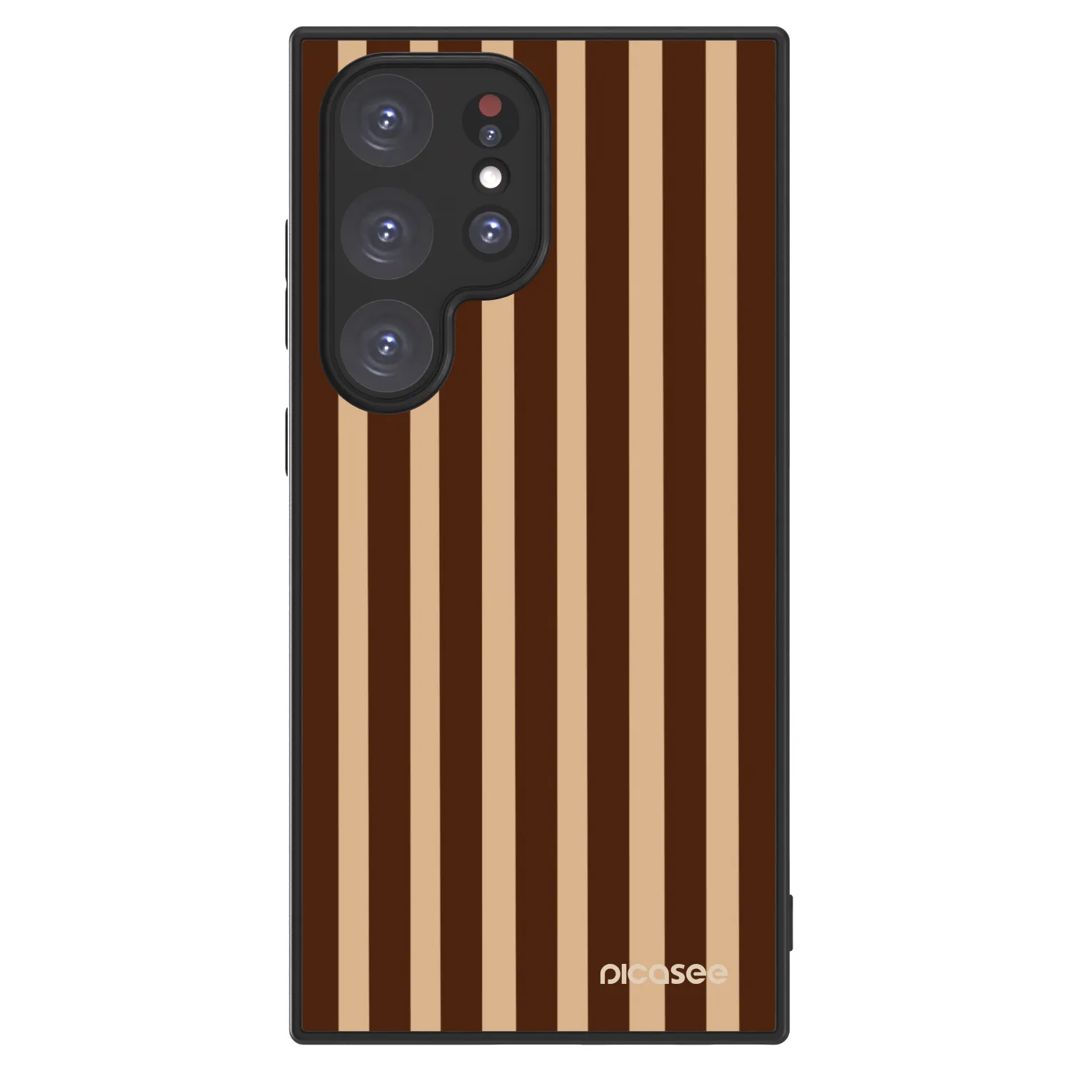 Picasee ULTIMATE CASE PowerShare pro Samsung Galaxy S24 Ultra S928B 5G - Brown lines