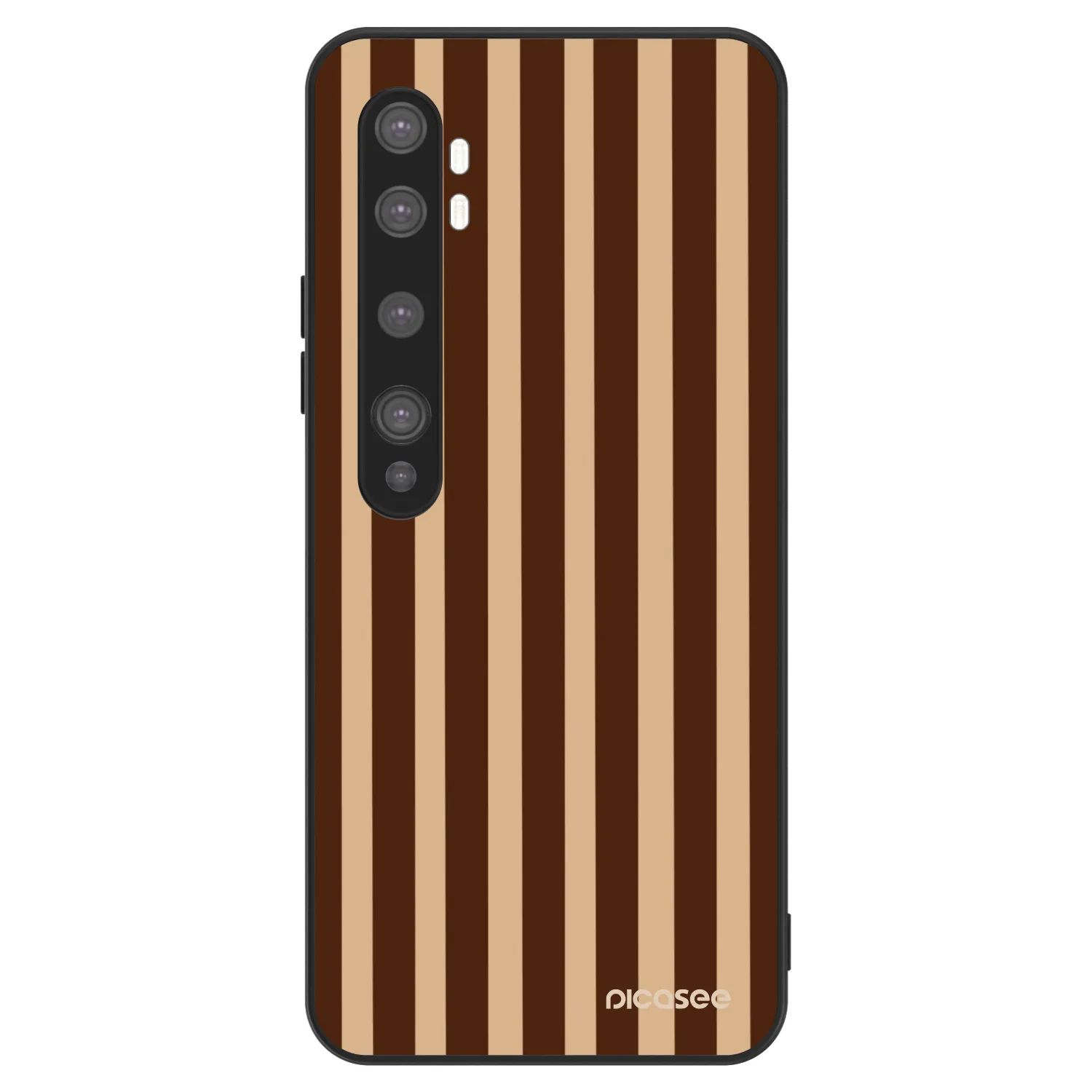 Picasee ULTIMATE CASE pro Xiaomi Mi Note 10 (Pro) - Brown lines