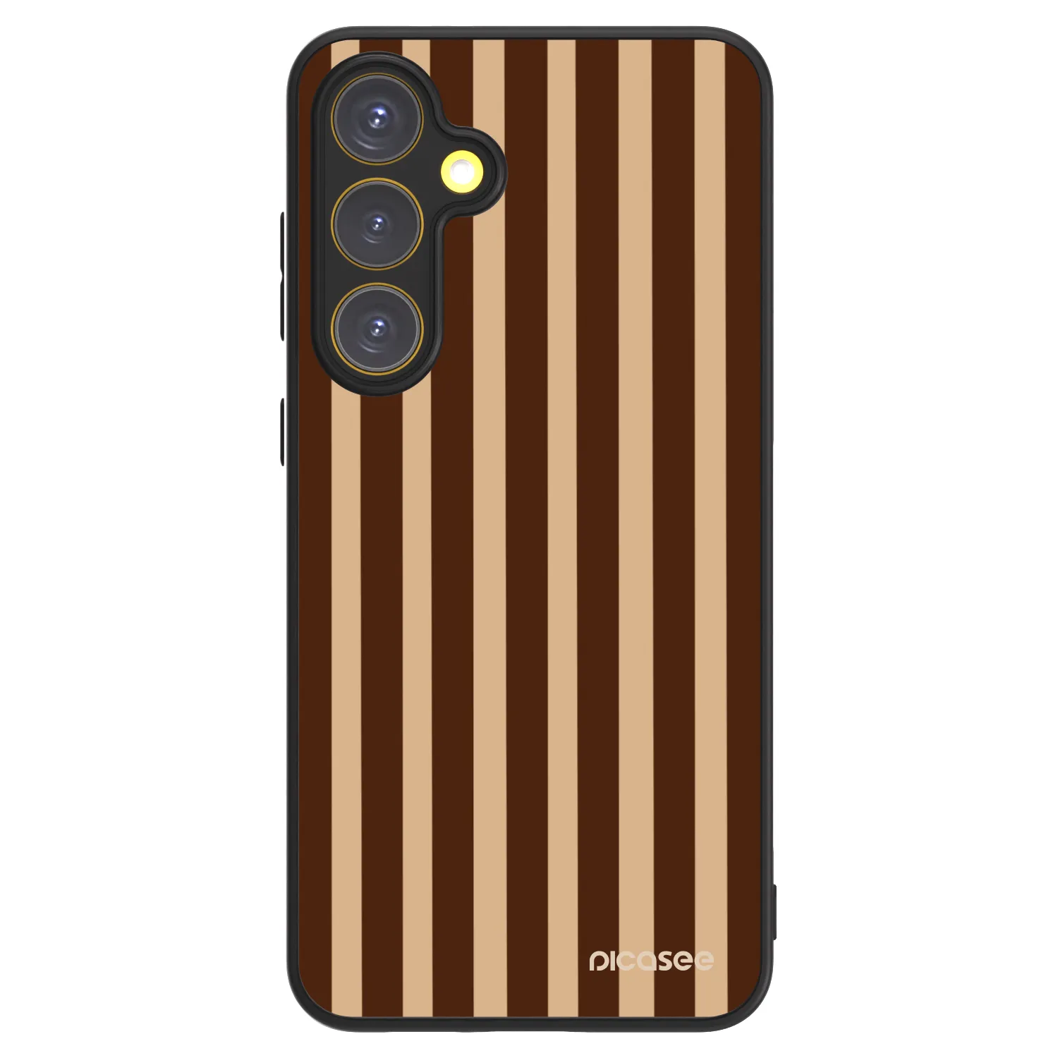 Picasee ULTIMATE CASE PowerShare pro Samsung Galaxy S24 FE S721B - Brown lines