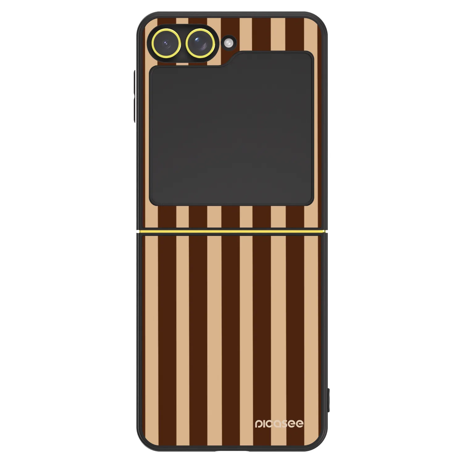 Picasee ULTIMATE CASE pro Samsung Galaxy Z Flip5 5G - Brown lines