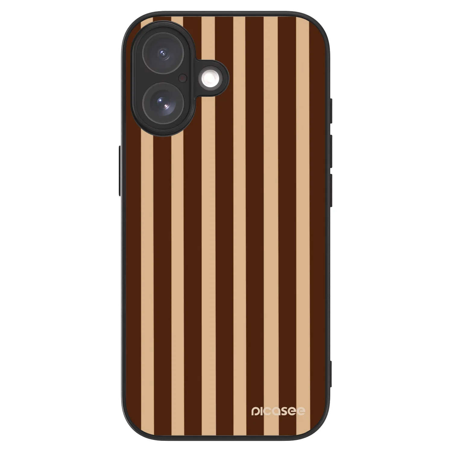 Picasee ULTIMATE CASE MagSafe pro Apple iPhone 17 - Brown lines