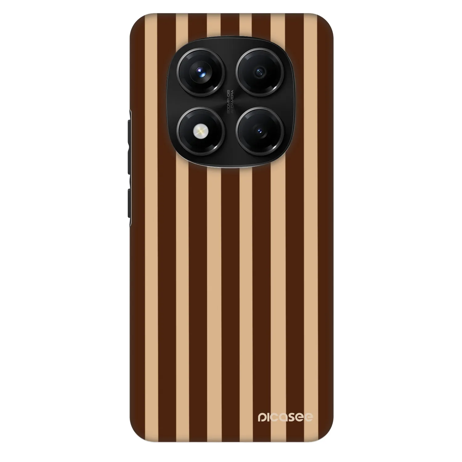 Picasee Fashion Case pre Xiaomi Redmi Note 14 Pro+ 5G - Brown lines