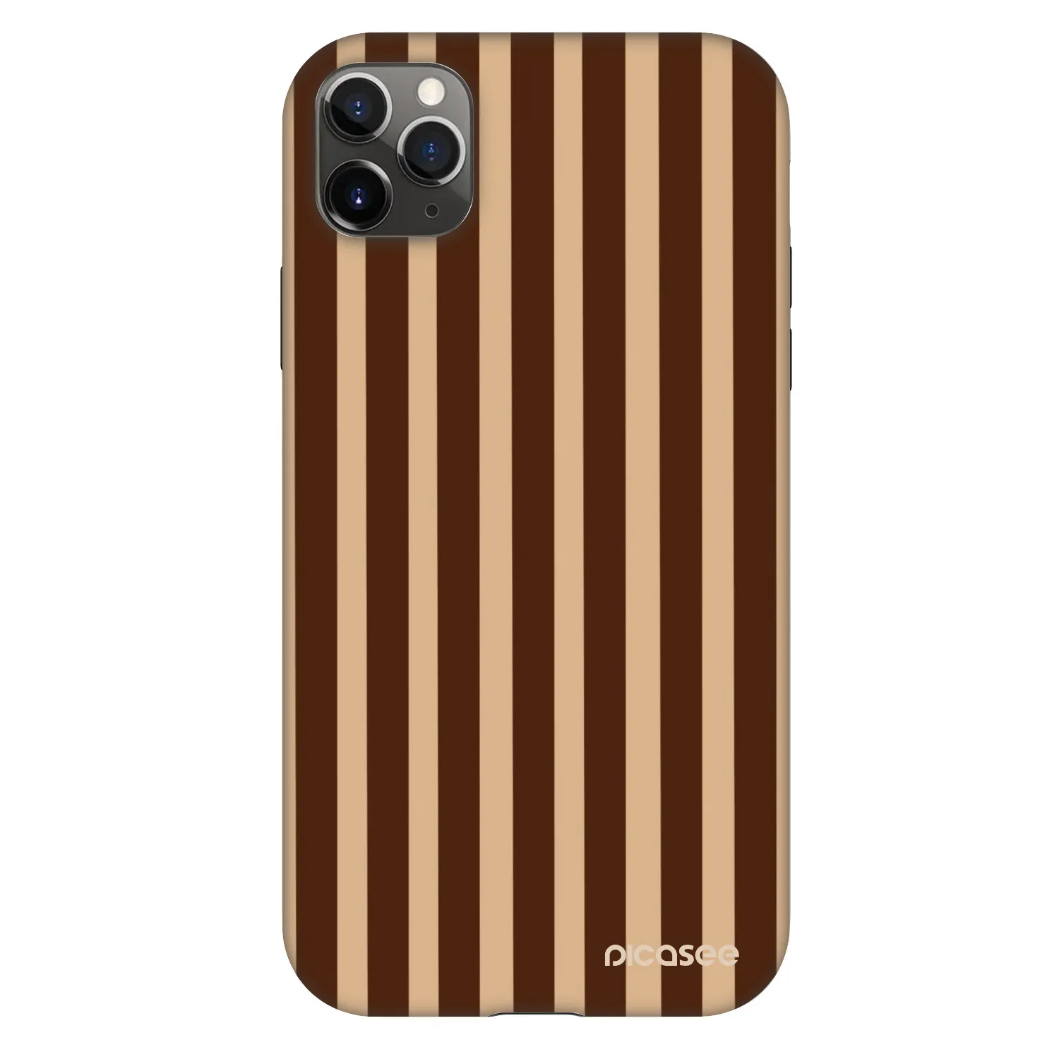 Picasee Fashion Case pre Apple iPhone 11 Pro Max - Brown lines