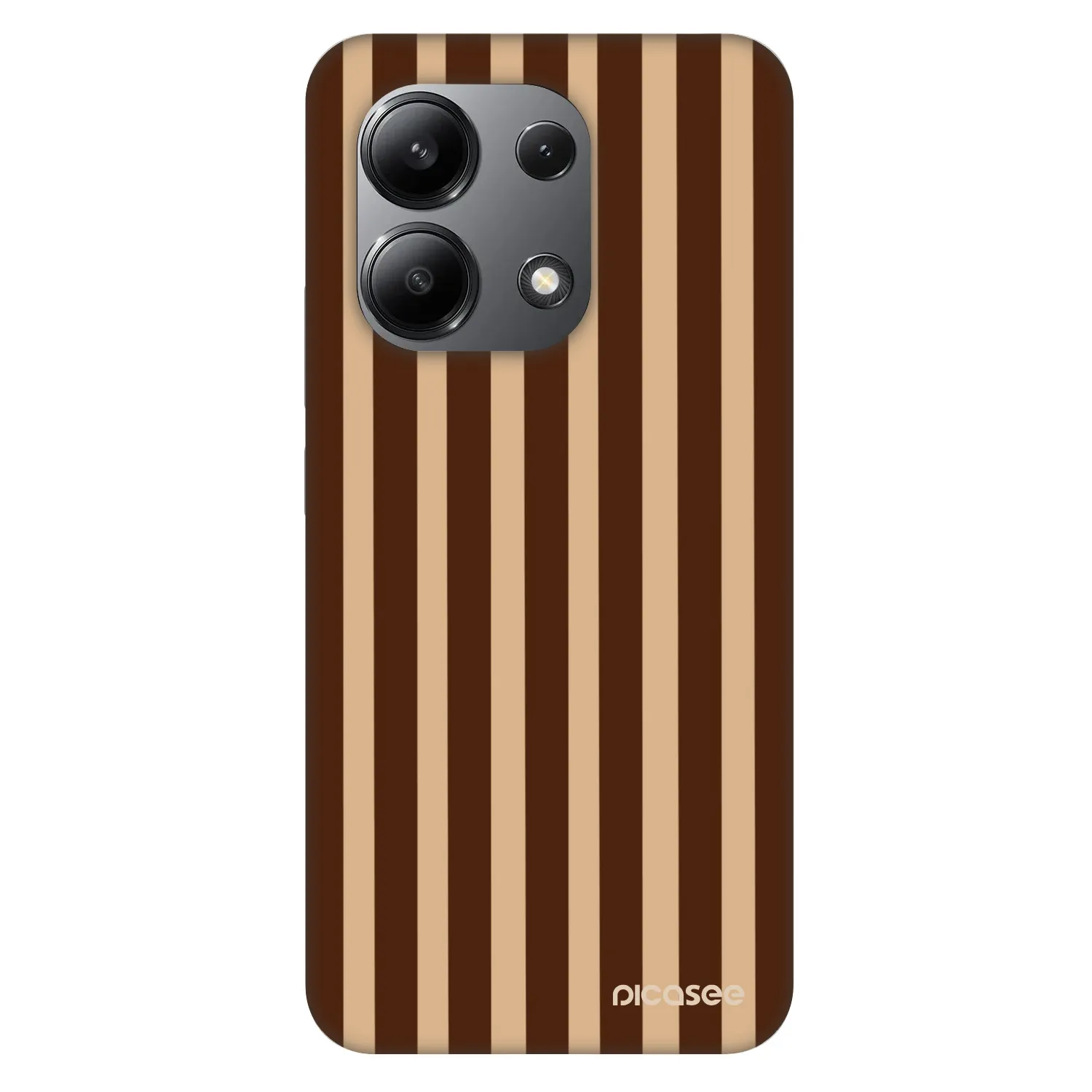 Picasee Fashion Case pre Xiaomi Redmi Note 13 4G - Brown lines