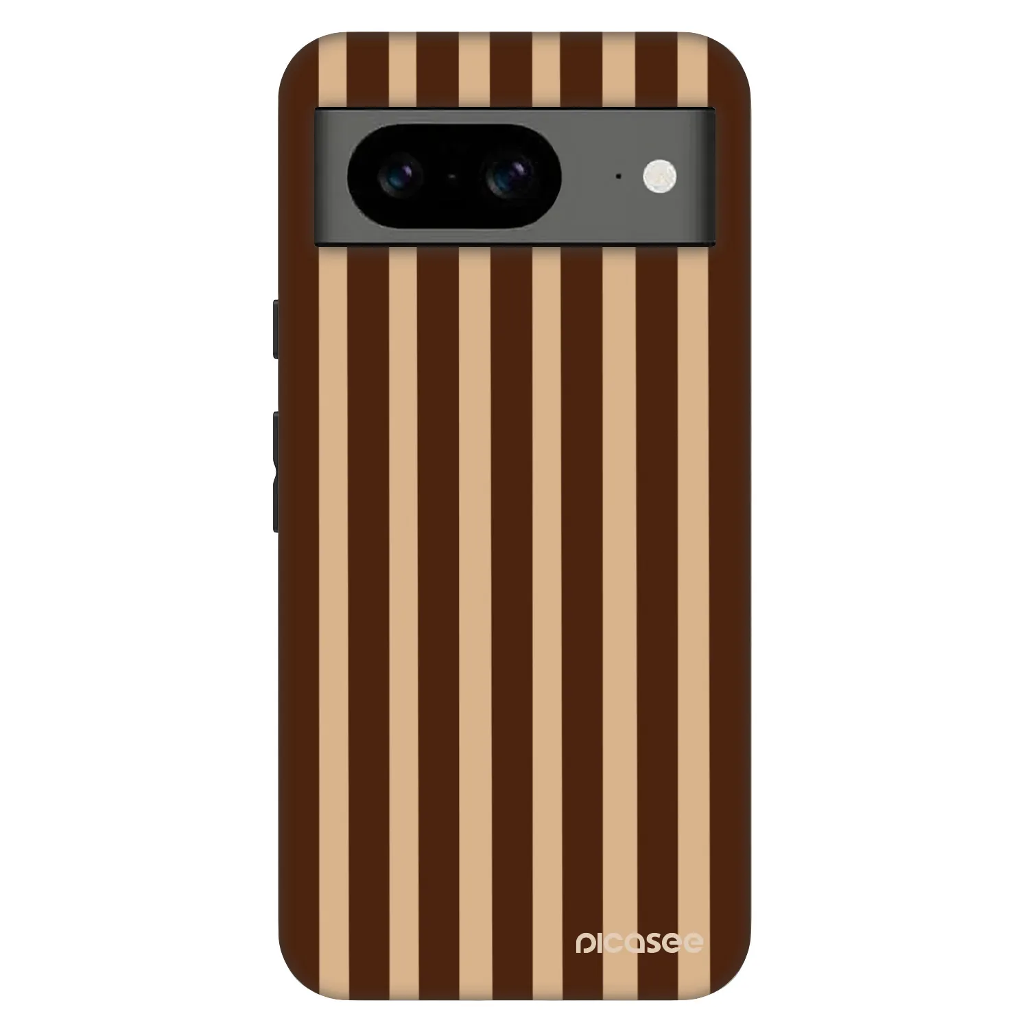 Picasee Fashion Case pre Google Pixel 8 Pro - Brown lines