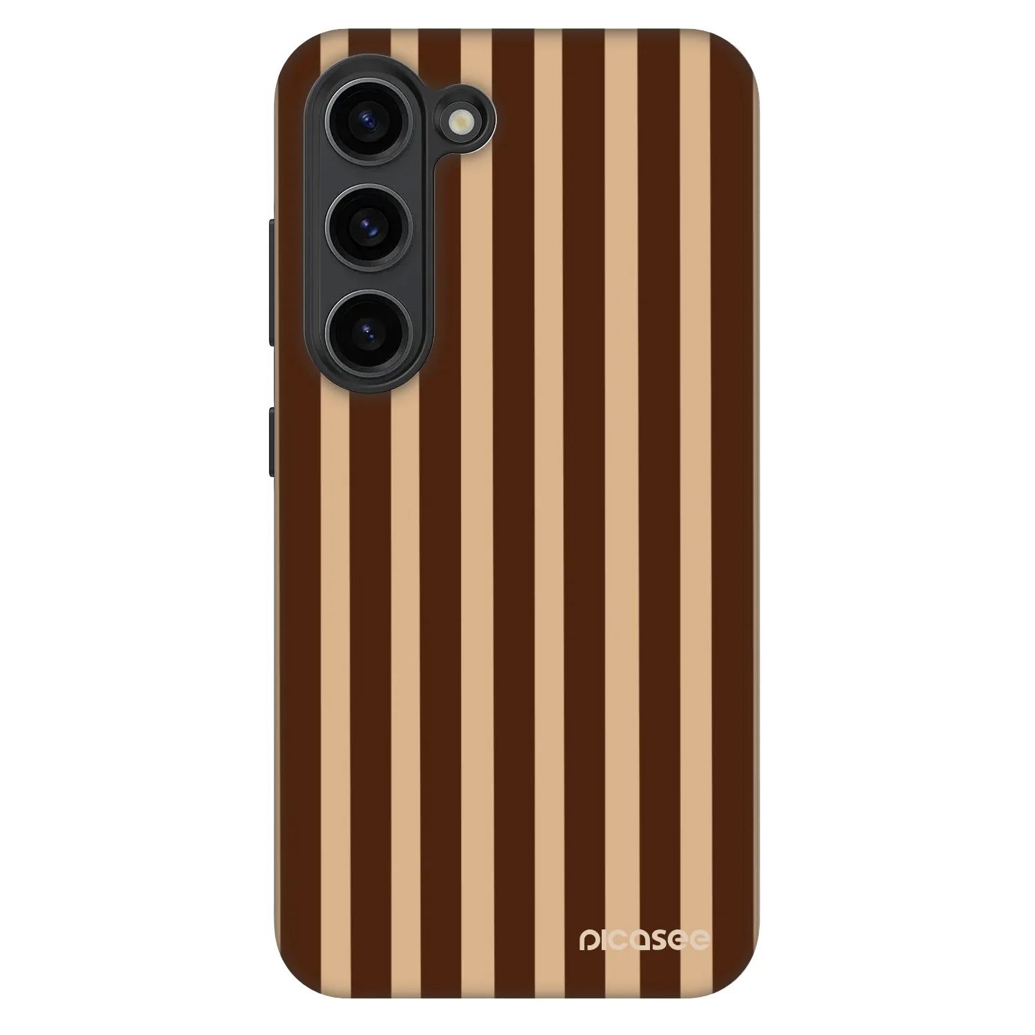 Picasee Fashion Case pre Samsung Galaxy S23+ 5G - Brown lines