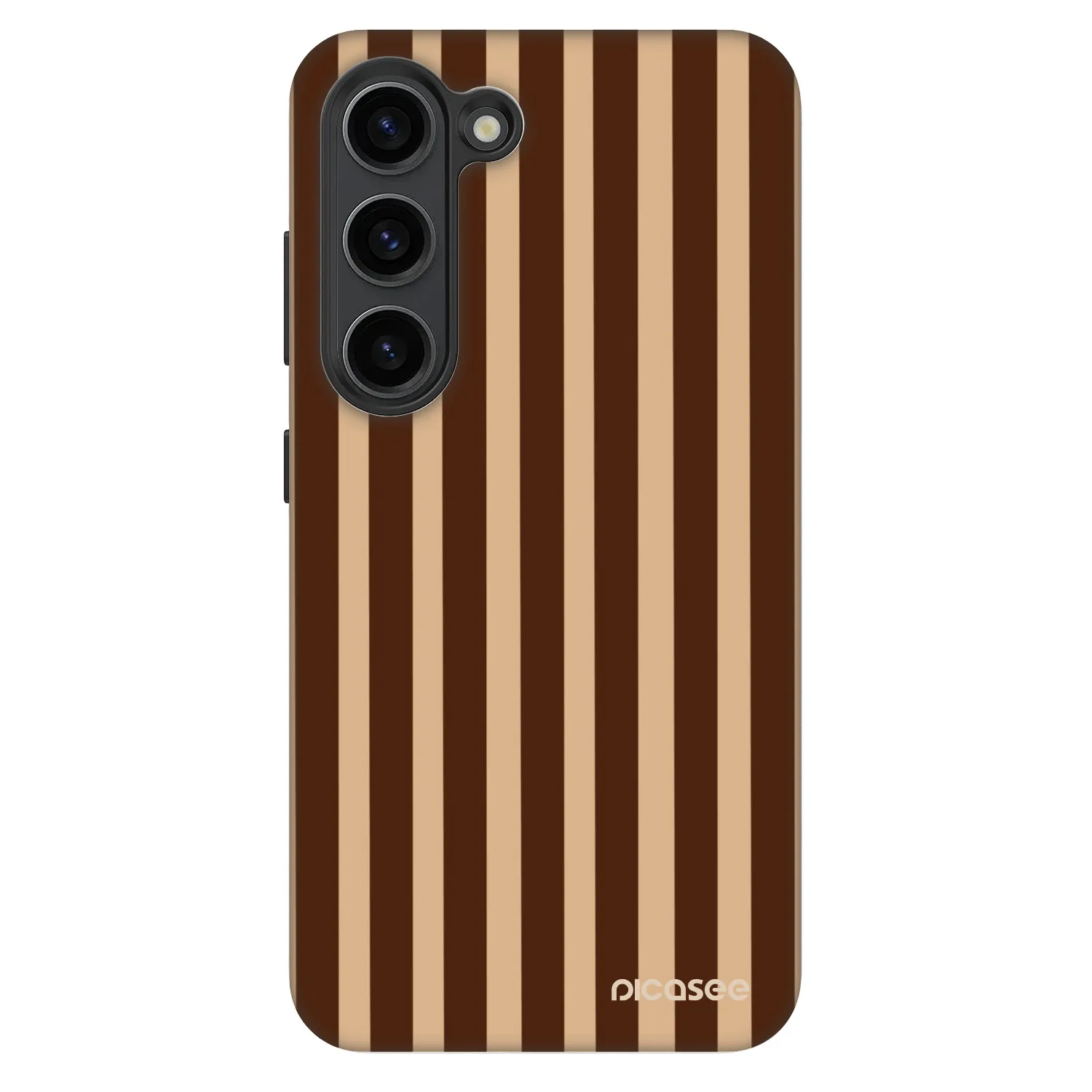Picasee Fashion Case pre Samsung Galaxy S23 5G - Brown lines