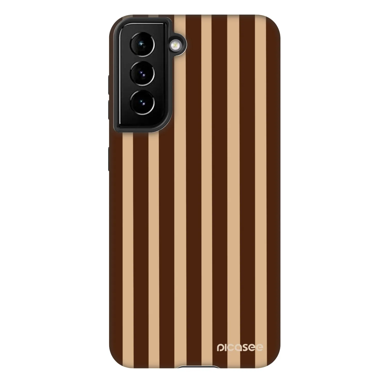 Picasee Fashion Case pre Samsung Galaxy S22 5G - Brown lines