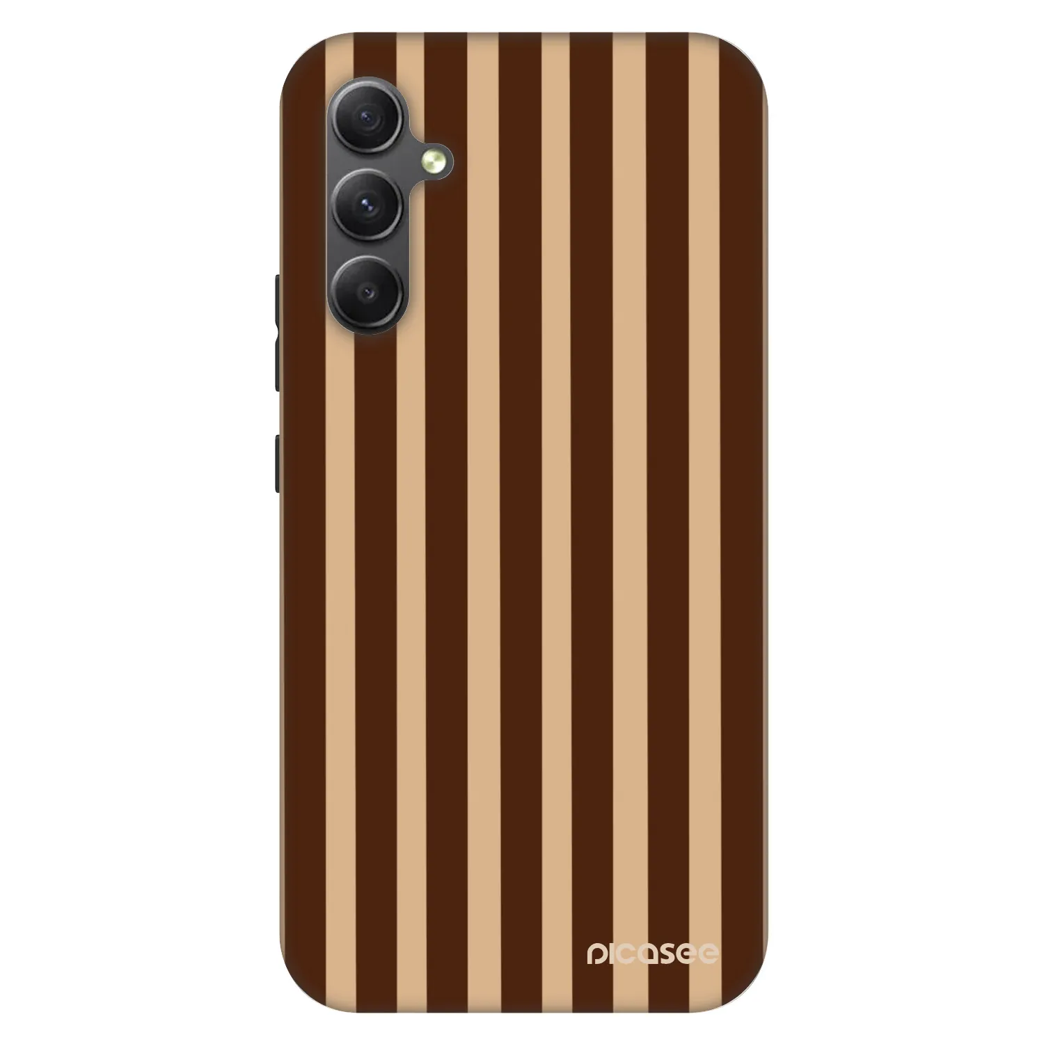 Picasee Fashion Case pre Samsung Galaxy A34 5G A346B - Brown lines