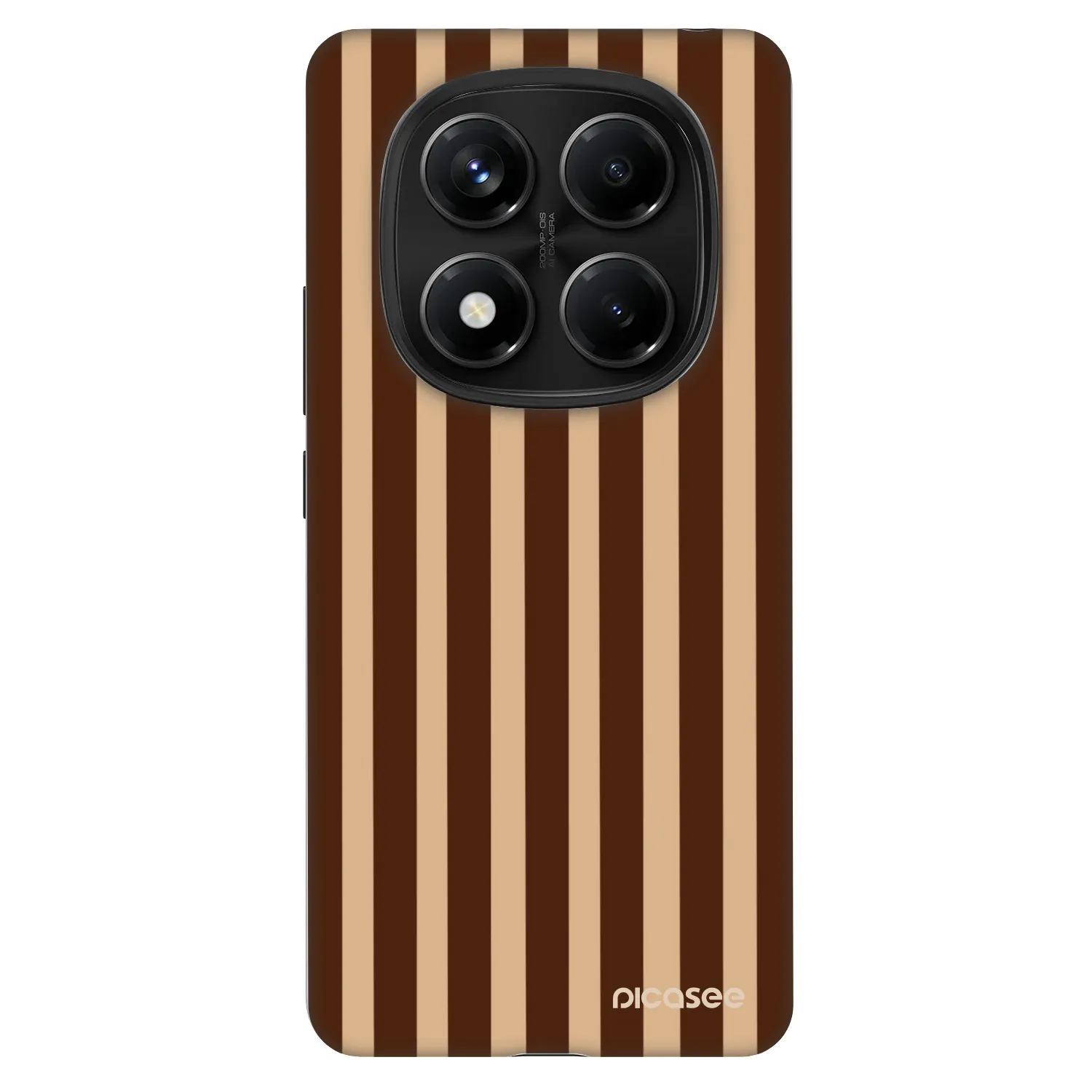 Picasee Fashion Case pre Xiaomi Redmi Note 14 Pro 4G - Brown lines