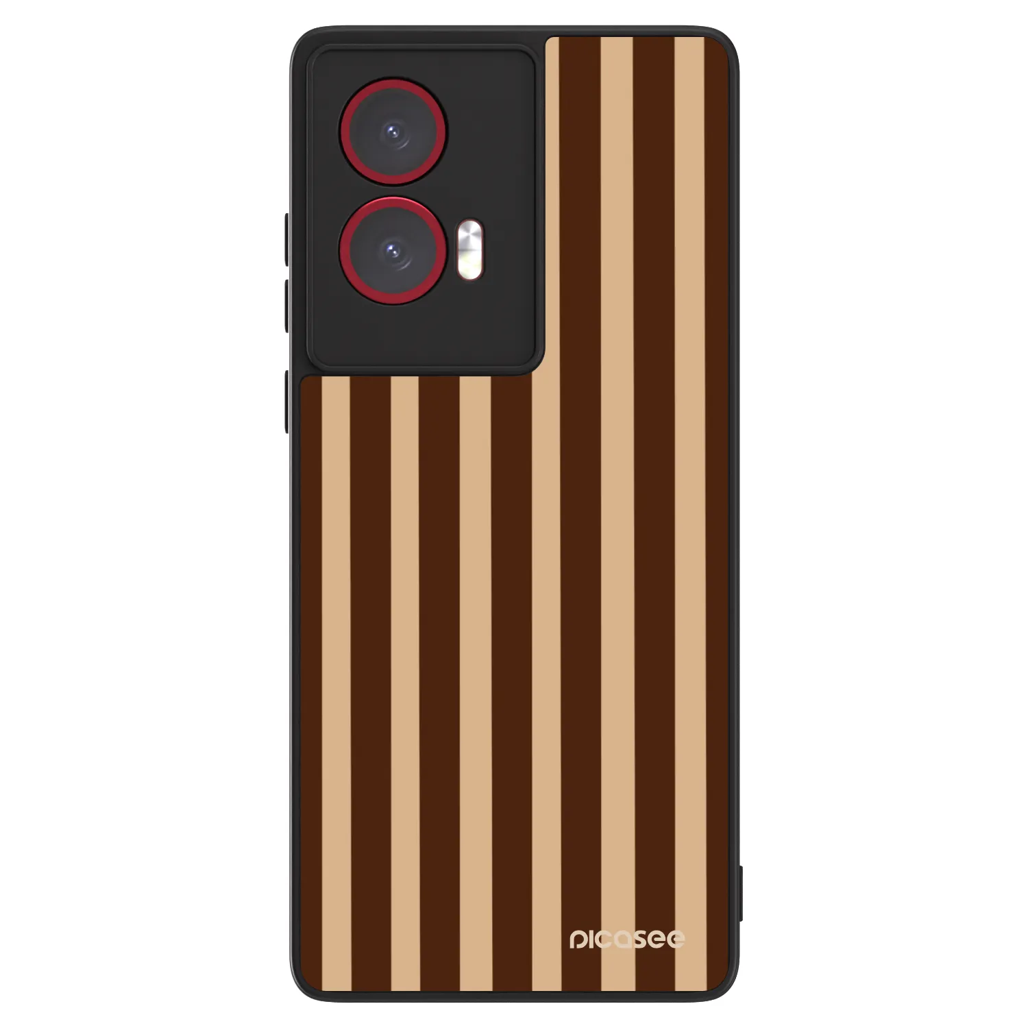 Picasee ULTIMATE CASE pro Motorola Edge 50 Fusion - Brown lines