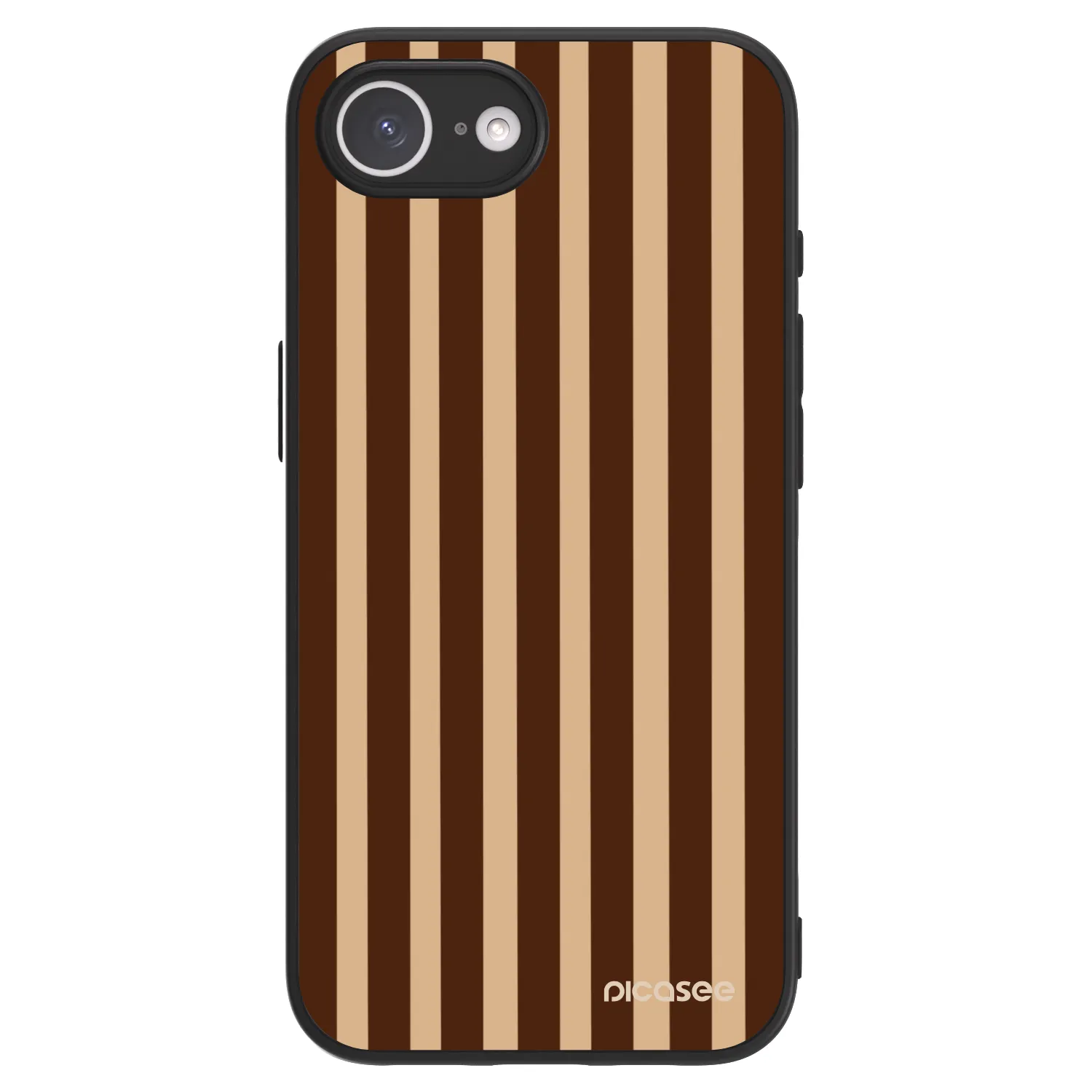 Picasee ULTIMATE CASE MagSafe pro Apple iPhone 17e - Brown lines