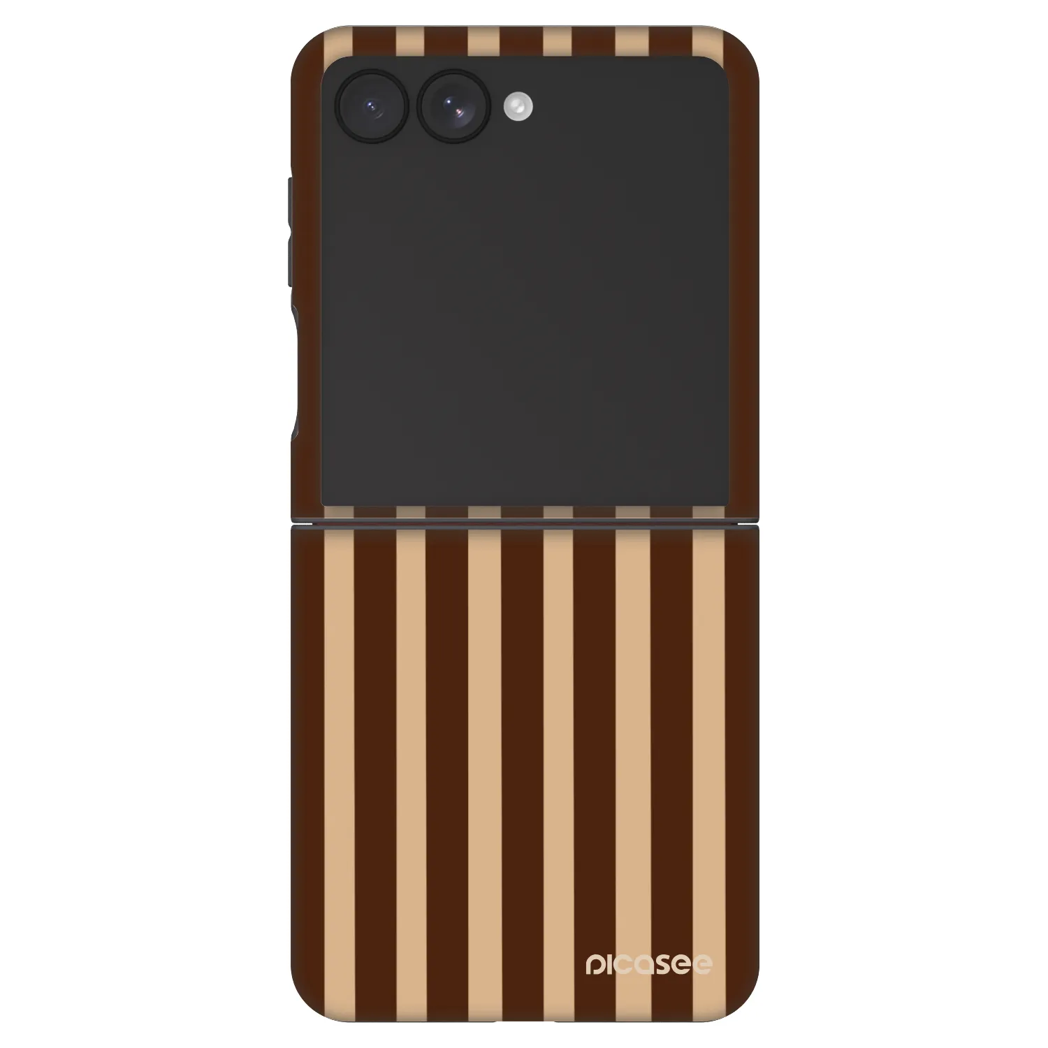 Picasee Fashion Case pre Samsung Galaxy Z Flip7 5G - Brown lines