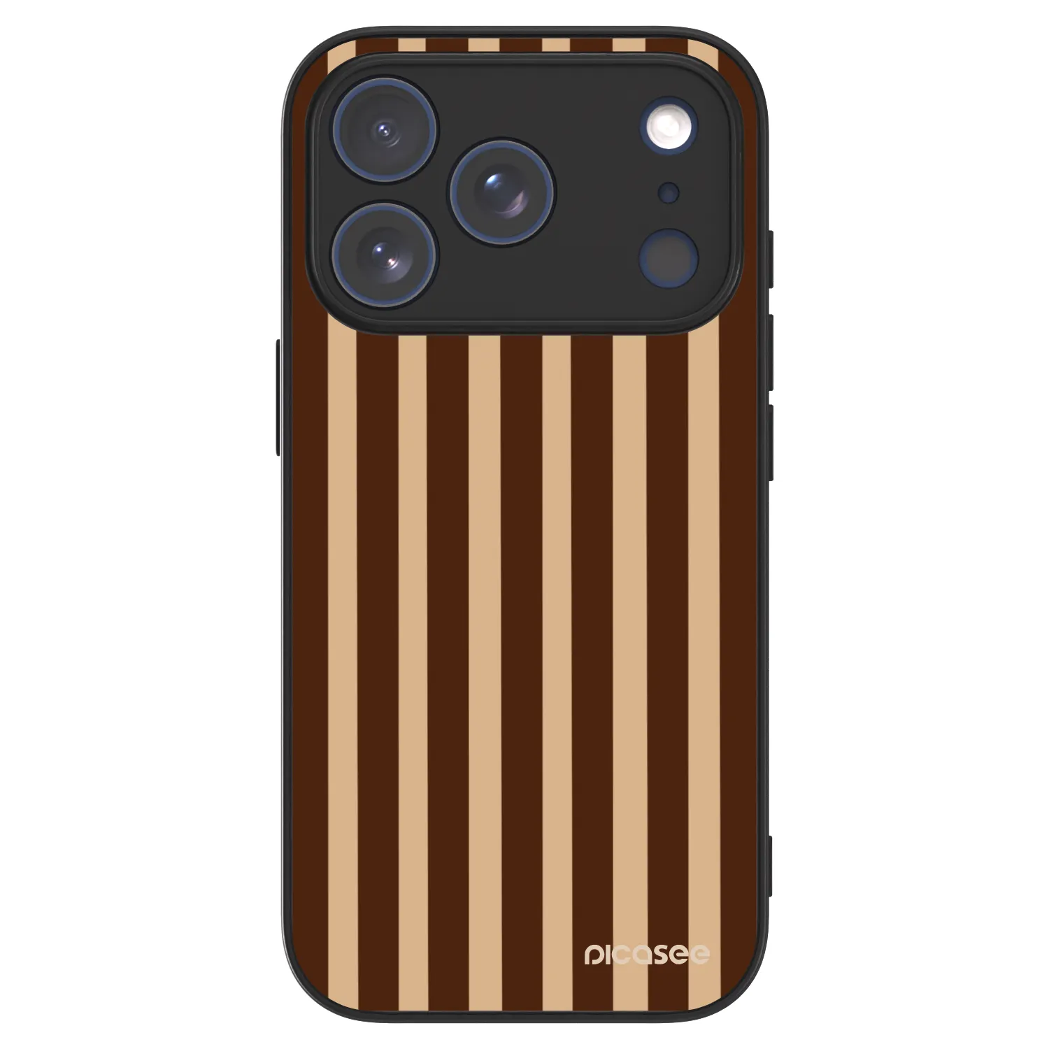 Picasee ULTIMATE CASE pro Apple iPhone 18 Pro - Brown lines