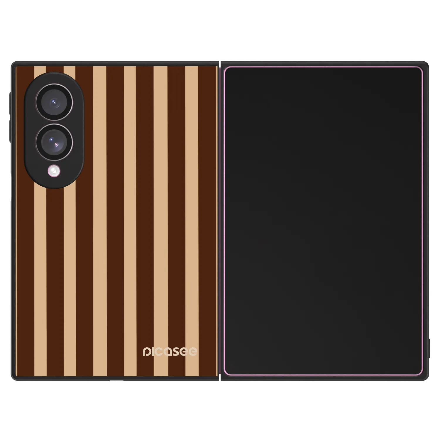 Picasee ULTIMATE CASE pro Samsung Galaxy Z Fold8 5G - Brown lines