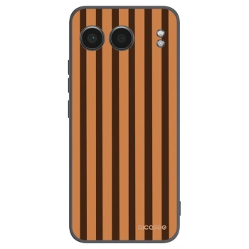 Picasee silikónový čierny obal pre OnePlus Nord 4 - Caramel lines
