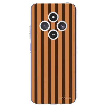 Picasee silikónový prehľadný obal pre Xiaomi Redmi 14C - Caramel lines