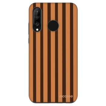 Obal pre Huawei P30 Lite - Caramel lines