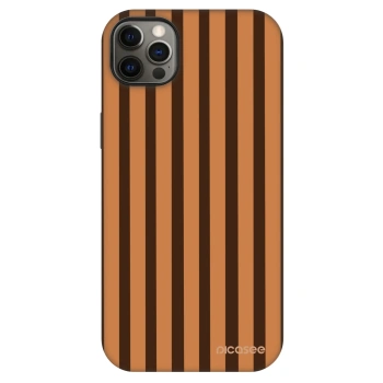 Obal pre Apple iPhone 12 Pro Max - Caramel lines