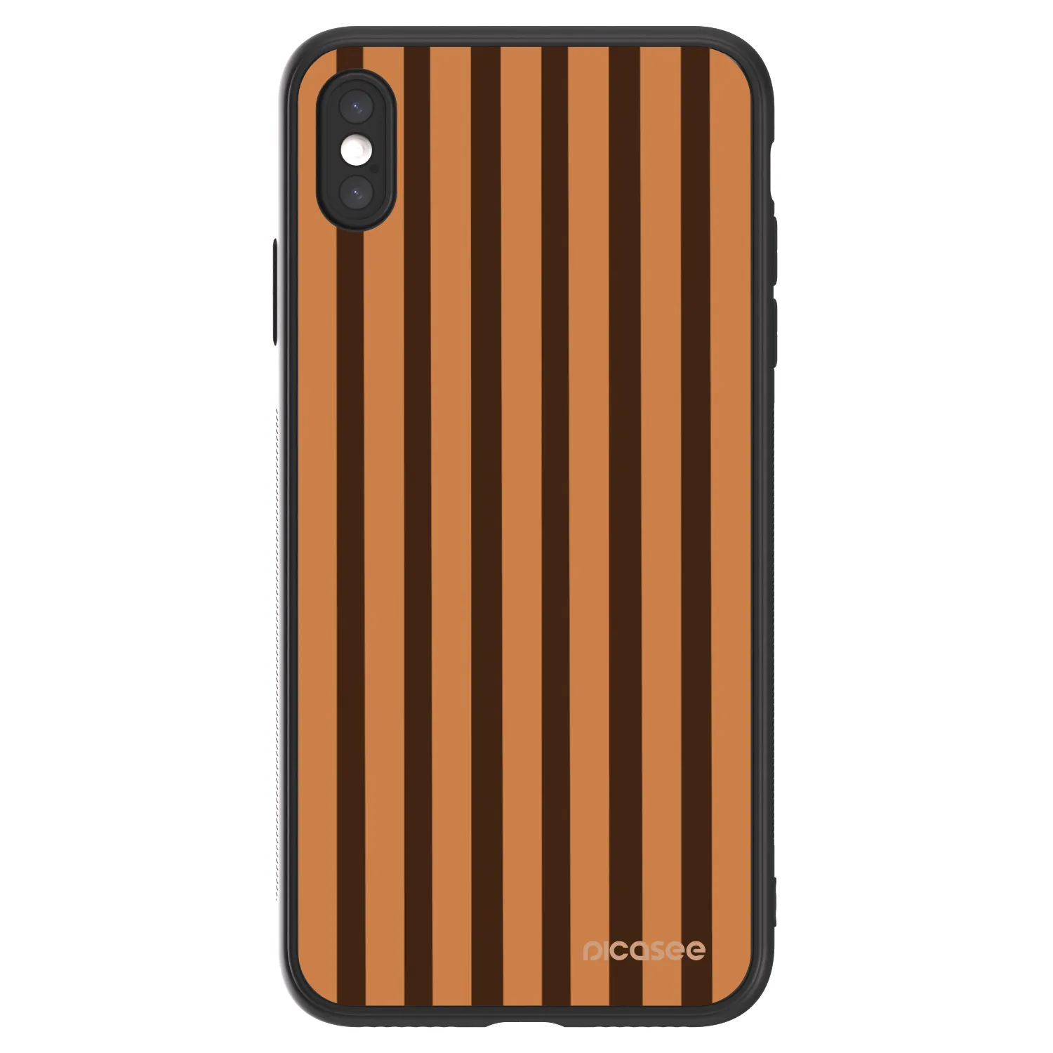 Picasee ULTIMATE CASE pro Apple iPhone XS Max - Caramel lines