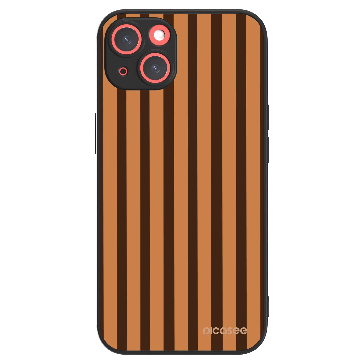 Picasee ULTIMATE CASE pro Apple iPhone 13 - Caramel lines