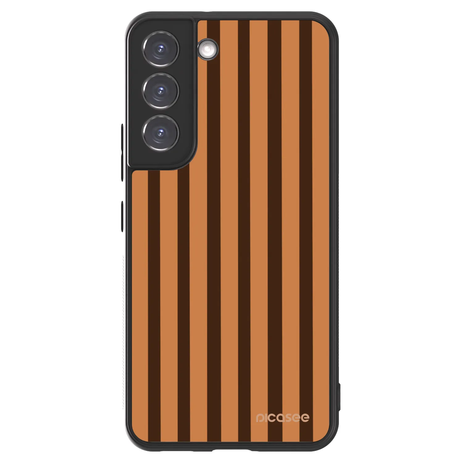 Picasee ULTIMATE CASE pro Samsung Galaxy S22 5G - Caramel lines