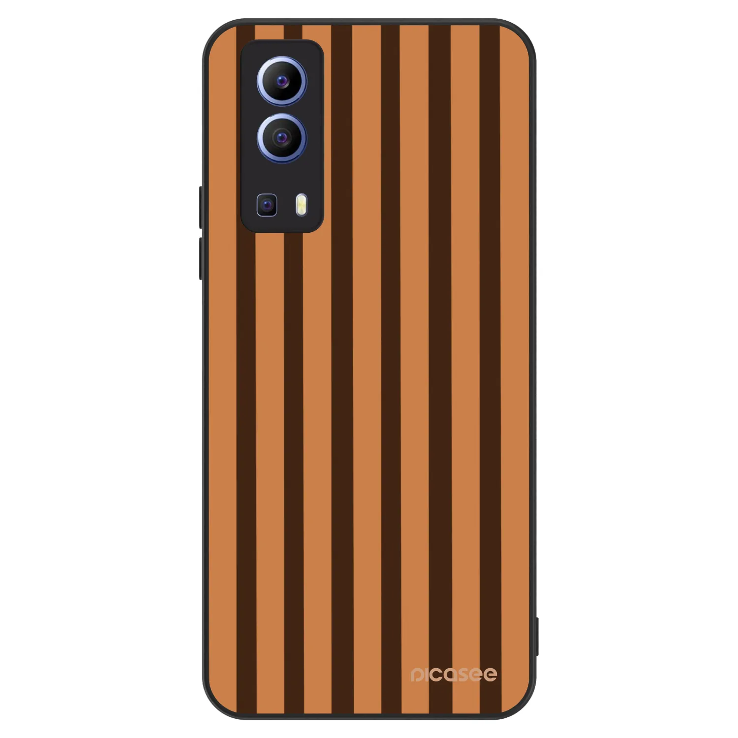 Picasee ULTIMATE CASE pro Vivo Y52 5G - Caramel lines
