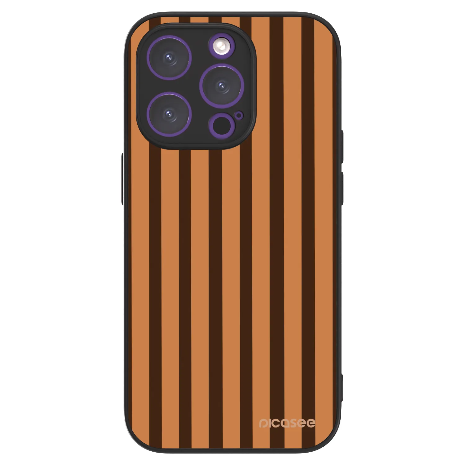 Picasee ULTIMATE CASE pro Apple iPhone 14 Pro - Caramel lines