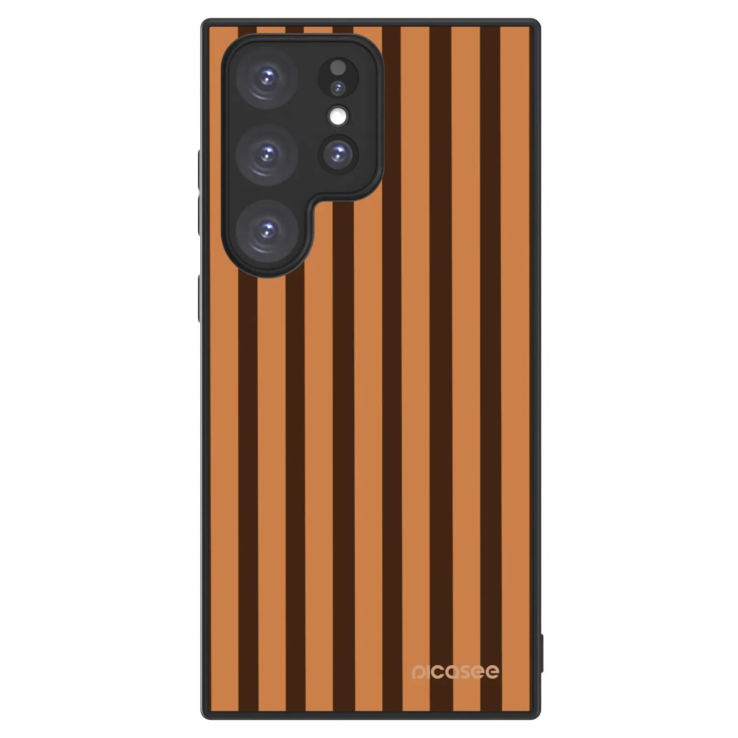 Picasee ULTIMATE CASE pro Samsung Galaxy S23 Ultra 5G - Caramel lines